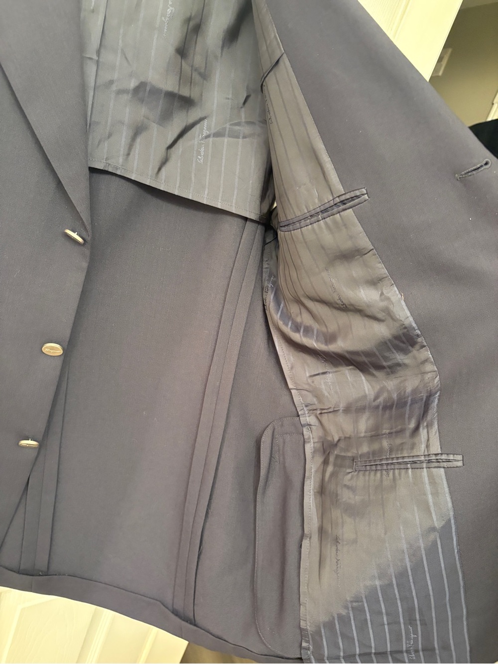 Salvatore Ferragamo Partially Lined Blazer - Picture 5 of 7